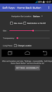 Soft Keys - Home Back Button plakat