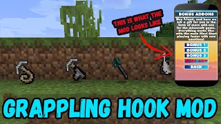 Grappling Hook Mod Minecraft syot layar 6