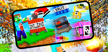 TNT Mod For Minecraft पोस्टर