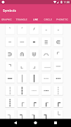 برنامه‌نما Symbols عکس از صفحه