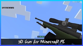 Actual 3D Guns for Minecraft poster