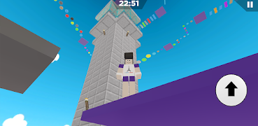 Mega Tower escape parkour poster