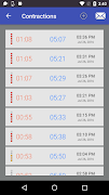 برنامه‌نما Full Term - Contraction Timer عکس از صفحه