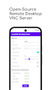 Serveur VNC droidVNC-NG Affiche