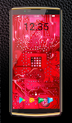 Red Light Live Wallpaper Theme screenshot 1