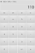 Nano Calc screenshot 2