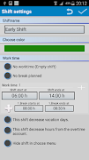 Shift Wage Planer ภาพหน้าจอ 5
