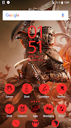Shogun Xperia™ Theme 截图 1
