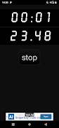 Stopwatch الملصق
