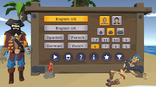 Hangman Pirates 스크린샷 1