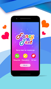 Fancy Text for Message скриншот 1