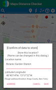 2 Schermata Maps Distance Checker