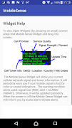 Mobile Sense Widget 海报