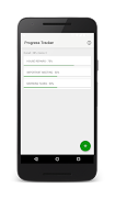 Progress Tracker screenshot 1