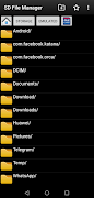 SD File Manager تصوير الشاشة 1
