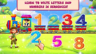 Abc 123 Tracing Learning game screenshot 2