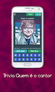 برنامه‌نما TRIVIA -  QUEM É O CANTOR ? عکس از صفحه