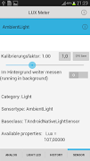 LUX Meter imagem de tela 3