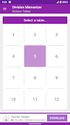 Division Memorizer اسکرین شاٹ 3