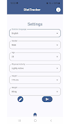 DietTracker ảnh chụp màn hình 1