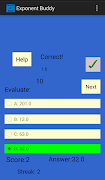 Exponent Buddy скриншот 2