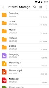 1 Schermata File Manager - Gestione File