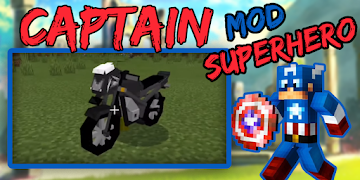 Superhero Captain Mod Cartaz