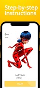 Cara menggambar ladybug screenshot 2