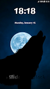 Wolf Pattern Lock Screen 截图 4