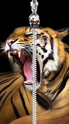 Tiger lock screen. screenshot 2