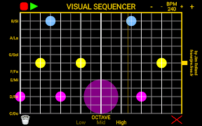 1 Schermata VISUAL SEQUENCER