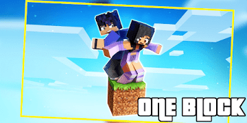 One Block Map for MCPE Cartaz