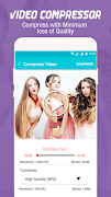 فيديو ضاغط فيديو محرر الملصق