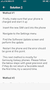 Fix Mobile Network Error ภาพหน้าจอ 2