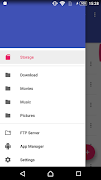 برنامه‌نما File Manager عکس از صفحه