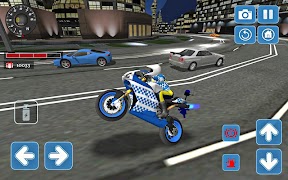 City Police MotorBike 3D Sim penulis hantaran