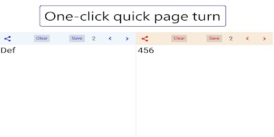 EditMatch Duo - Dual WordPad 截图 1