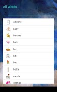 برنامه‌نما ASL Dictionary for Baby Lite عکس از صفحه