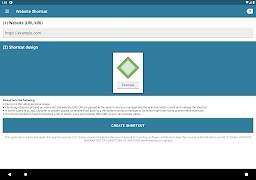 Website Shortcut capture d'écran 5