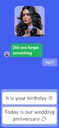 برنامه‌نما Ai Girlfriend Virtual Soulmate عکس از صفحه