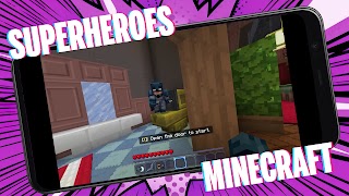 Superheroes in Minecraft screenshot 4