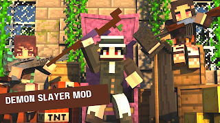 Demon Slayer Mod for Minecraft 截图 1