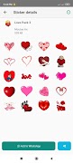 WASticker Romantic Sticker screenshot 4