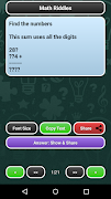 2 Schermata Riddles: Math & Logic