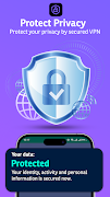 TrymeVPN - private VPN & proxy screenshot 1