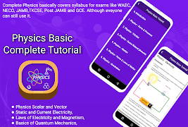 Learn Physics Tutorial โปสเตอร์