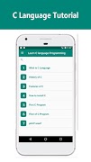 Learn C language Programming capture d'écran 4