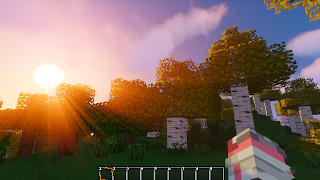 Sky Texture Pack Minecraft Mod poster