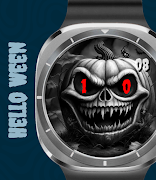 Hello Ween - Spooky Pumpkin Affiche