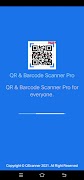 QR & Barcode Scanner Pro 截圖 1